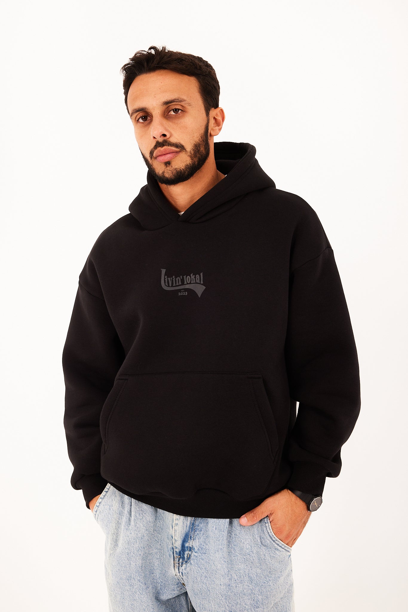 Black ou hoodie best sale