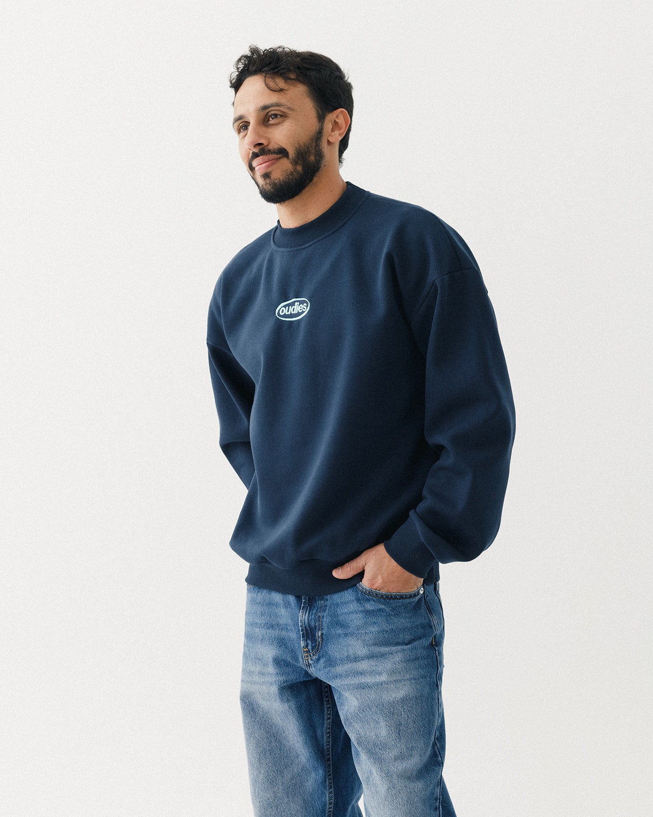 Trademark Oudies Crewneck (Polar Blue)