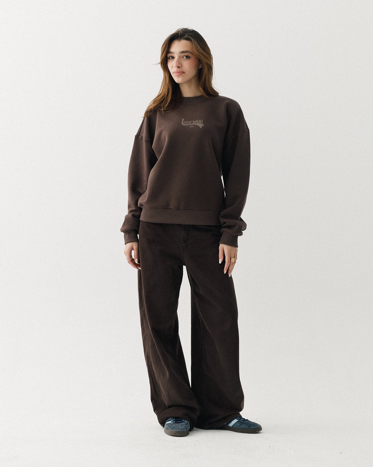 Livin' Lokal Crewneck (Cocoa Brown)