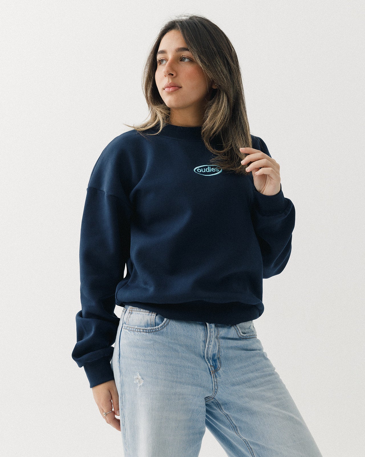 Trademark Oudies Crewneck (Polar Blue)