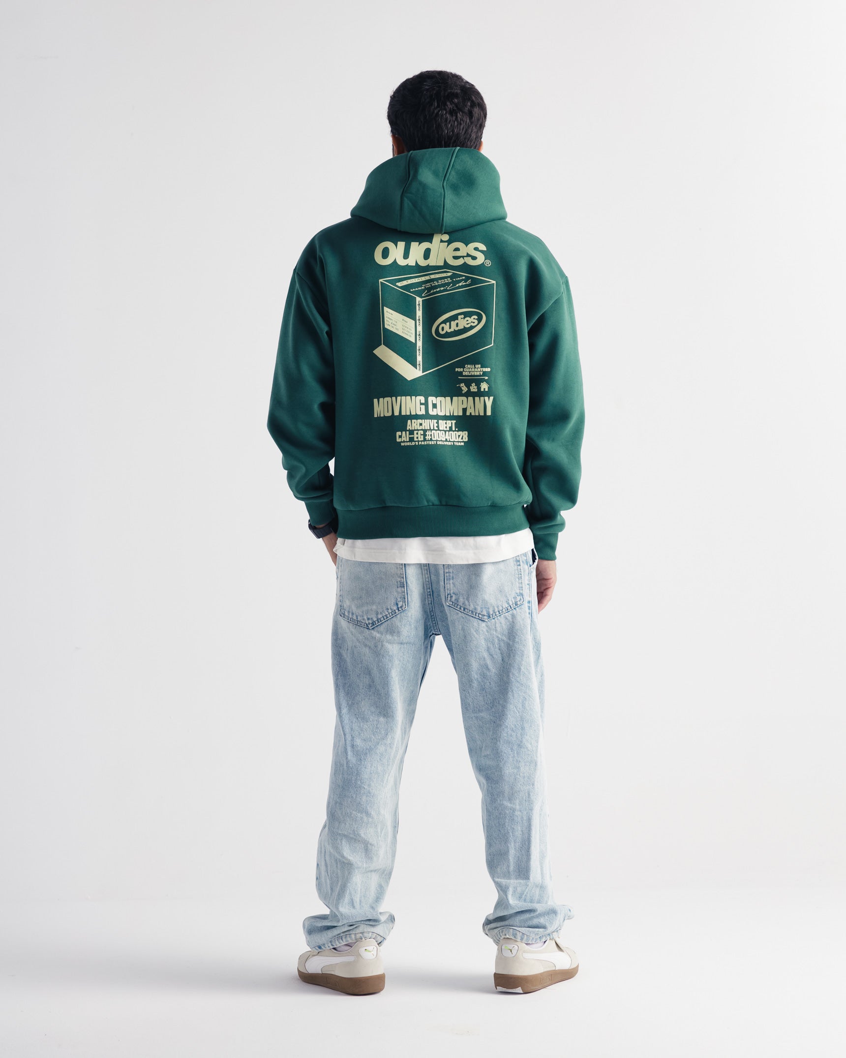 Moving Company Hoodie (Green)