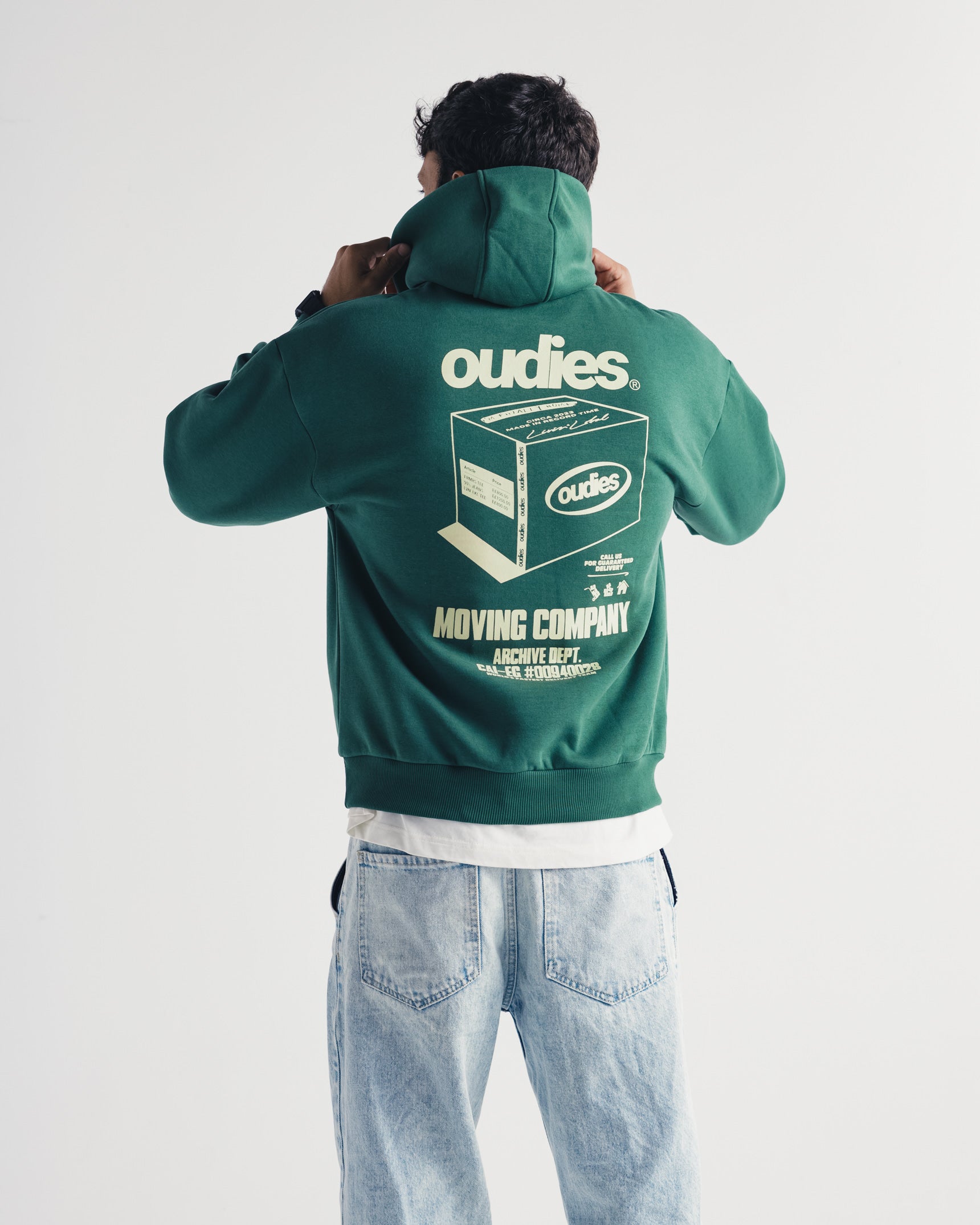 Moving Company Hoodie (Green)